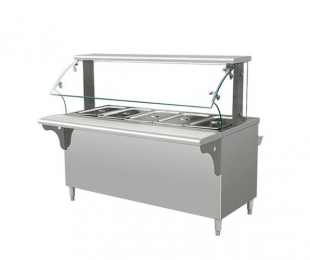 不銹鋼3格保溫柜